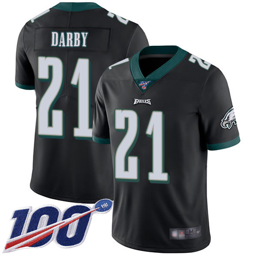 Men Philadelphia Eagles #21 Ronald Darby Black Alternate Vapor Untouchable NFL Jersey Limited Player->philadelphia eagles->NFL Jersey